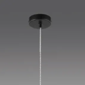 Lustre moderne Gea Luce CLEOFE S10 E27 LED verre cobalt