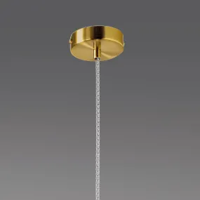 Lampadario classico Gea Luce CLEOFE S11 E27 LED vetro ambra