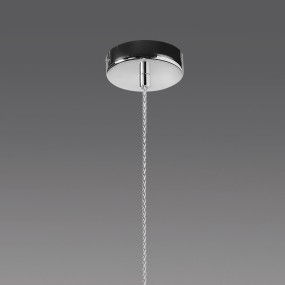 Lampadario moderno Gea Luce CLEOFE S11 vetro ocra