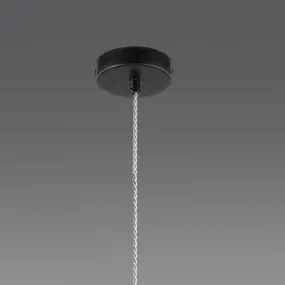 Lustre moderne Gea Luce CLEOFE S11 E27 LED verre cobalt