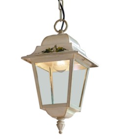 Lustre classique Ferroluce GORIZIA A106 SO E27 LED, aluminium