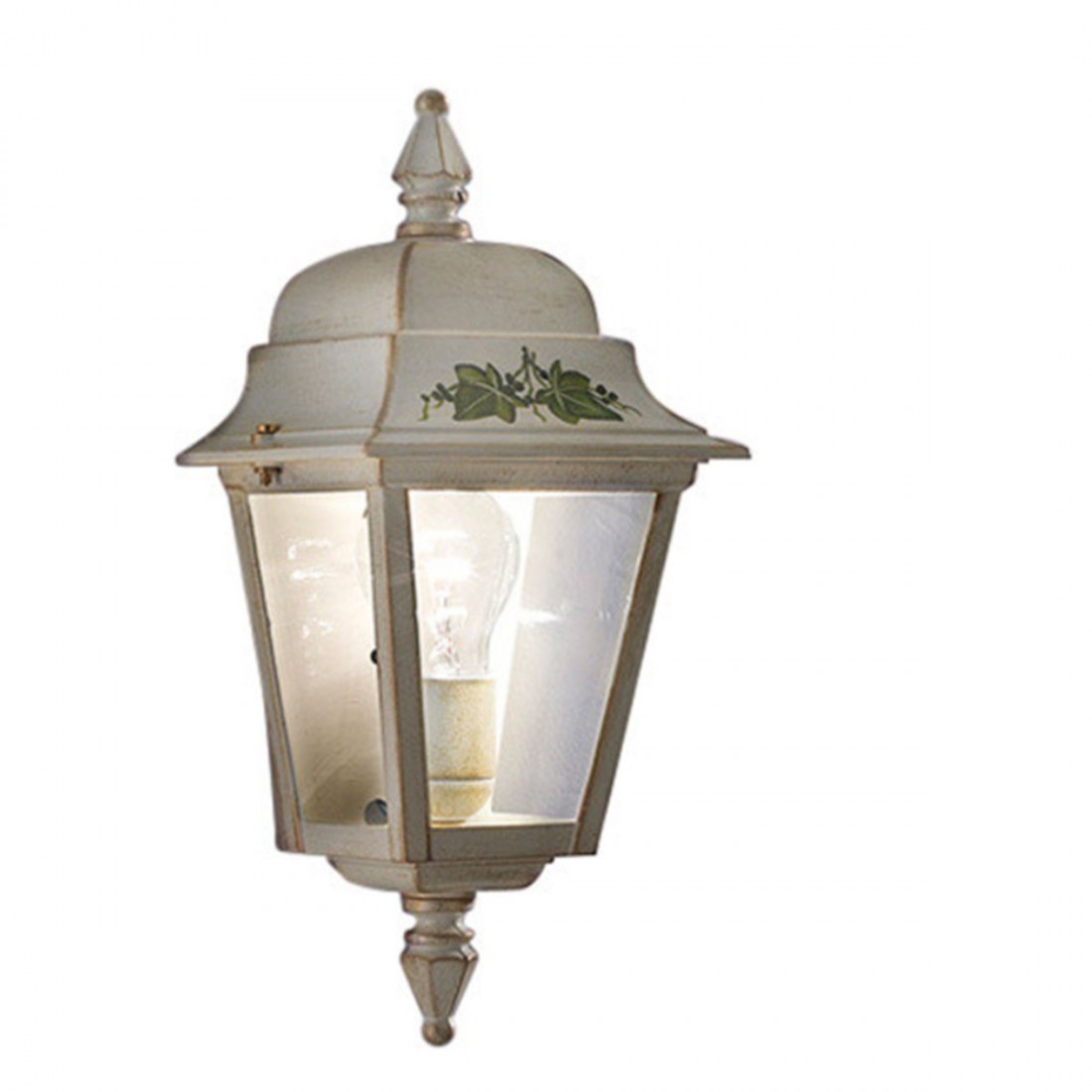 Klassische Ferroluce GORIZIA A109 AP E27 LED Aluminium Wandleuchte