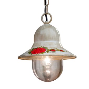 Lustre classique Ferroluce IMPERIA A201 SO E27 LED suspension aluminium