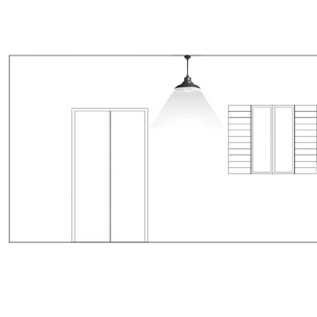 Lustre classique Ferroluce MILAN C1103 SO E27 Céramique LED