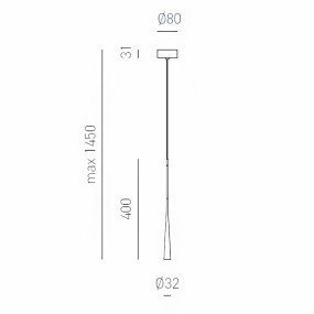 Plafonnier LED Gea Luce DAFNE SG moderne noir