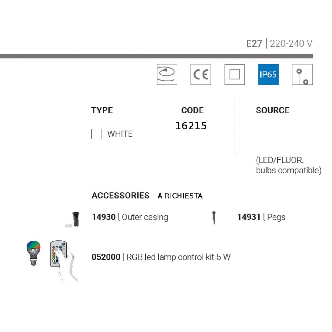 Linea Light Group moderne Stehleuchte OH SMASH FL65 16215 LED