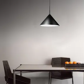 Suspension noire Gea Luce...