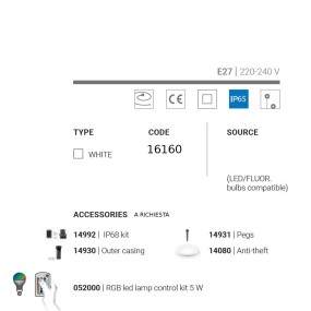 Linea Light Group OH FL65 E27 16160 LED moderne Stehleuchte