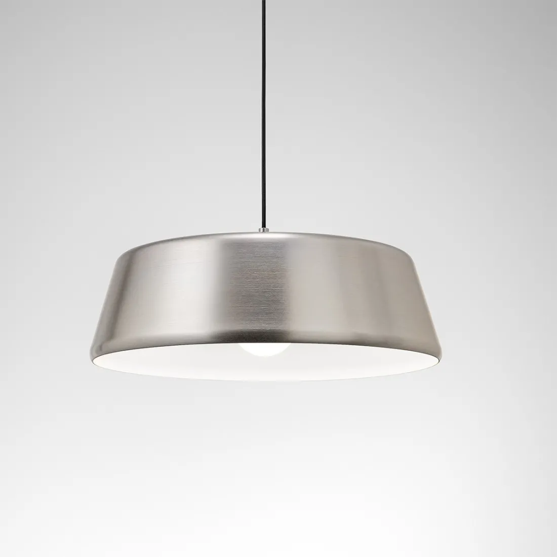 Nickel-Hängelampe Gea Luce BLANCA S.