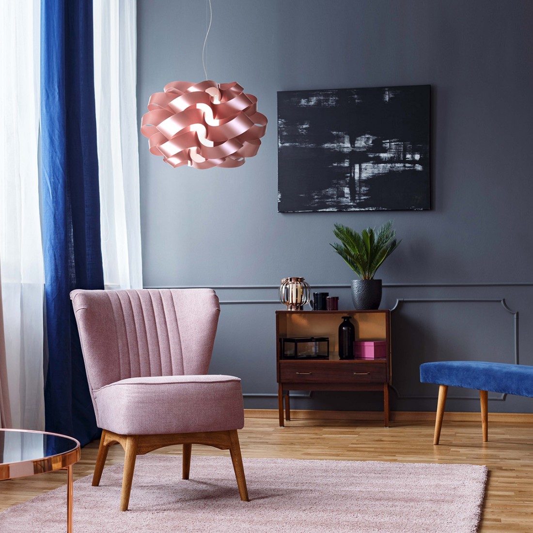 Lampadario Linea Zero CLOUD S60 rame