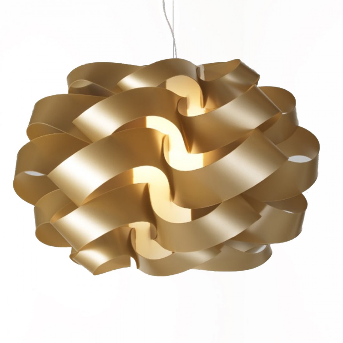 Linea Zero Kronleuchter CLOUD S60 Gold, Gold, LED