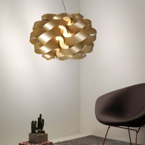 Linea Zero Kronleuchter CLOUD S60 Gold, Gold, LED