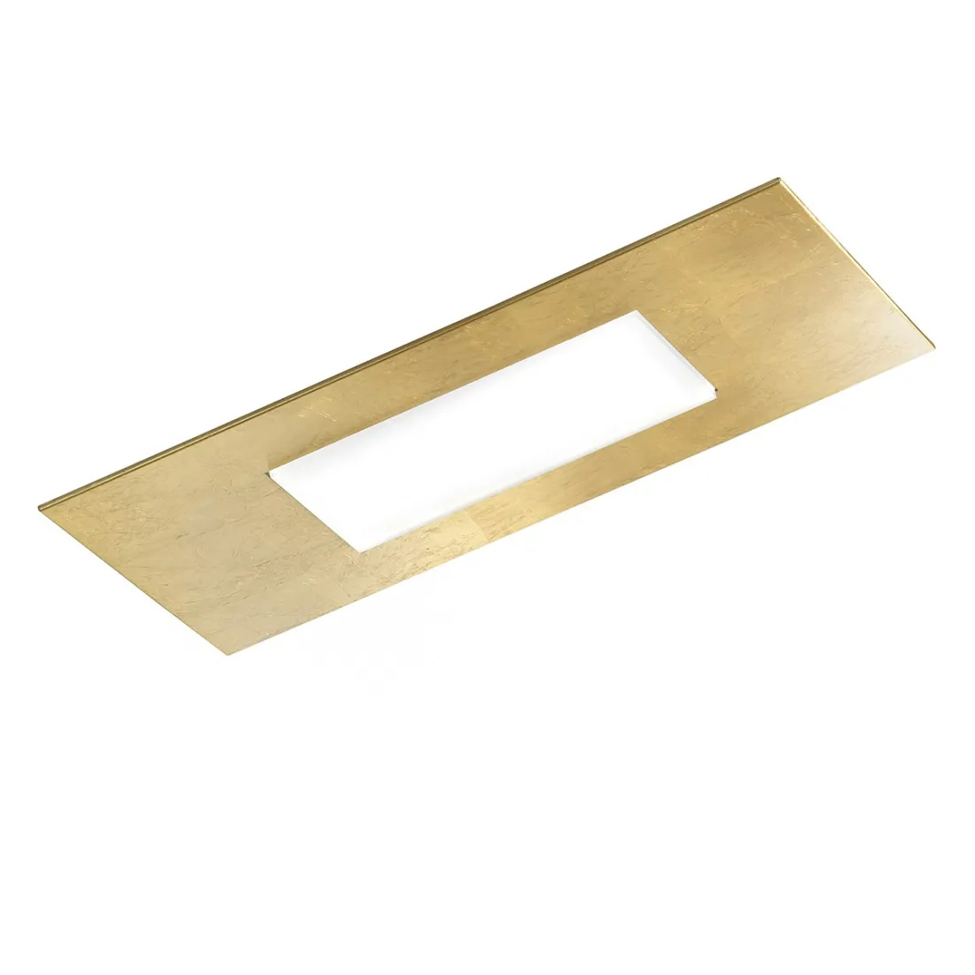 Promoingross R70X12 LED-Schalter Blattgold Deckenleuchte