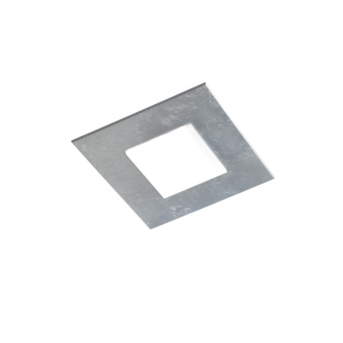 Plafoniera Promoingross PIXEL Q35 LED switch foglia argento