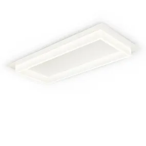 Promoingross SQUARE R70 WH moderne LED-Deckenleuchte mit Schalter