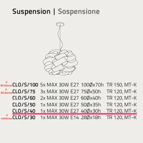Lampadario Linea Zero CLOUD S40