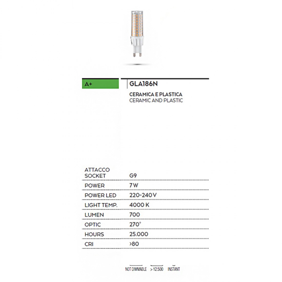 Lampadina Gea Led GLA186N