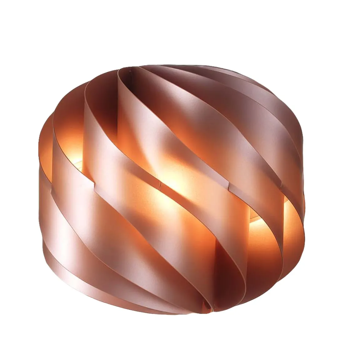 Lampe de table moderne en plastique blanc, culot E27.