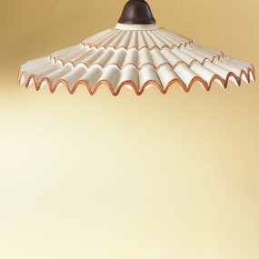Rustikale Deckenleuchte Due P Beleuchtung VANIA PL E27 LED Keramik