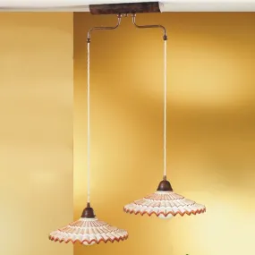 Lustre rustique Due P...