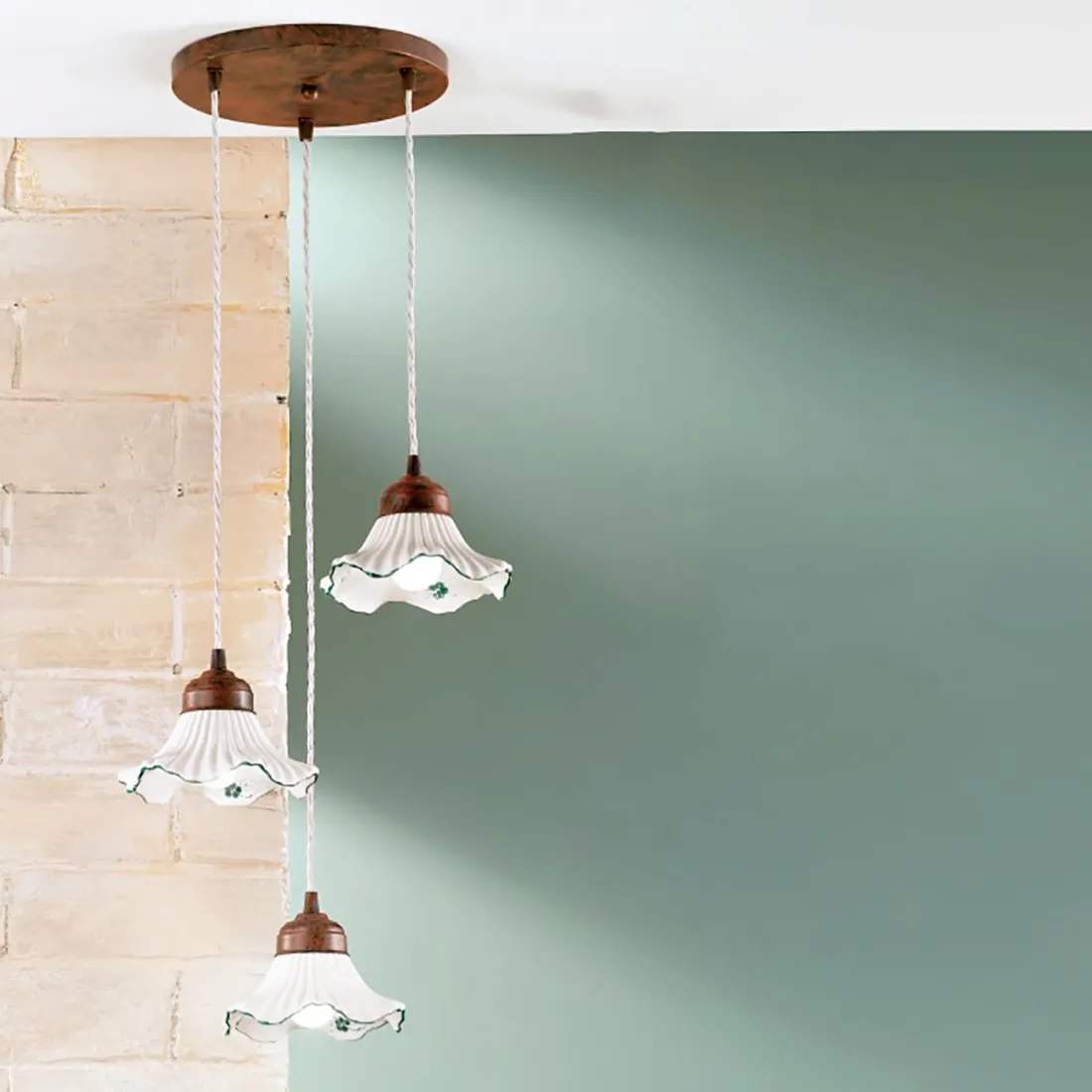 Lustre d'éclairage classique Due P ANNA S3 E27 LED