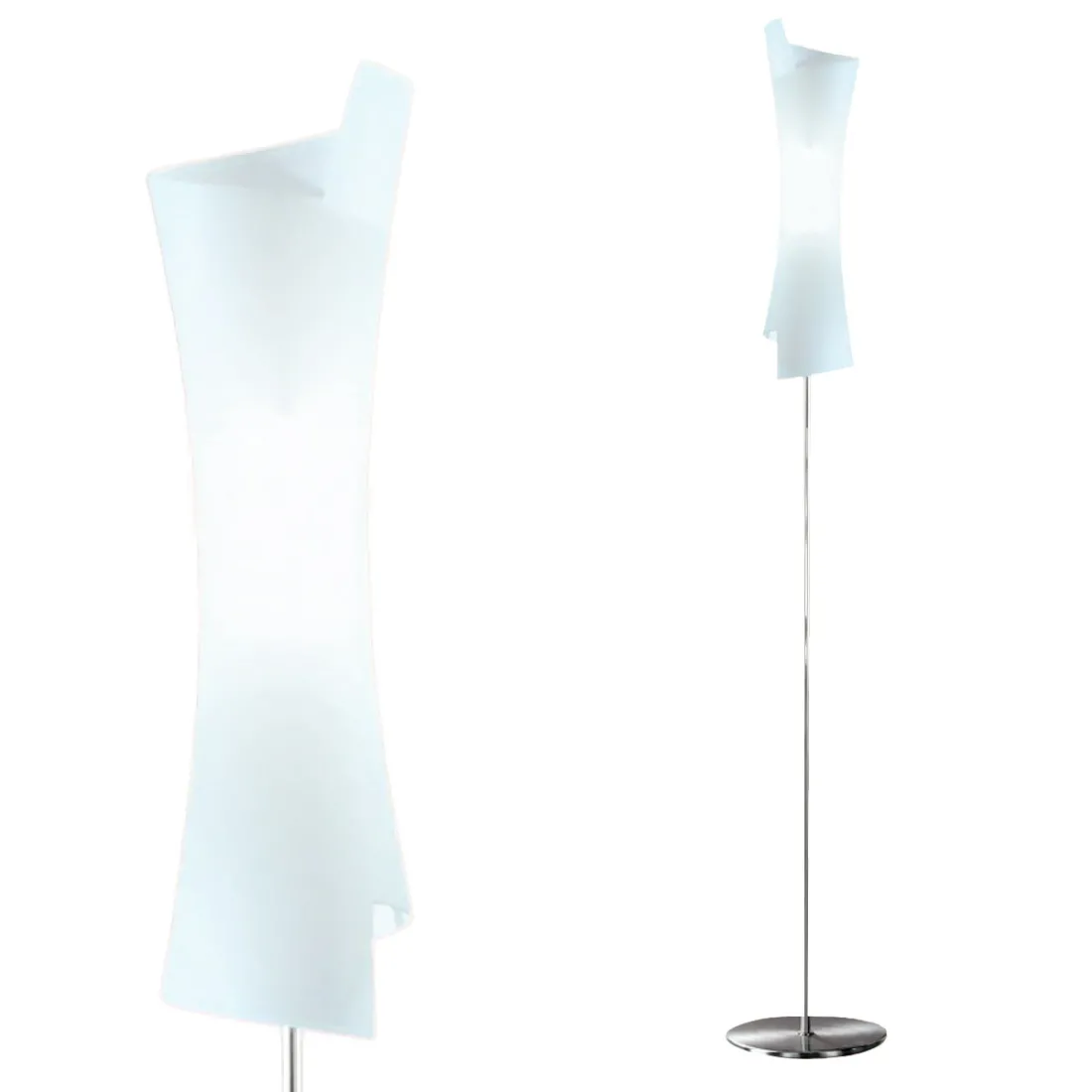 Piantana moderna Due P illuminazione 2414 P