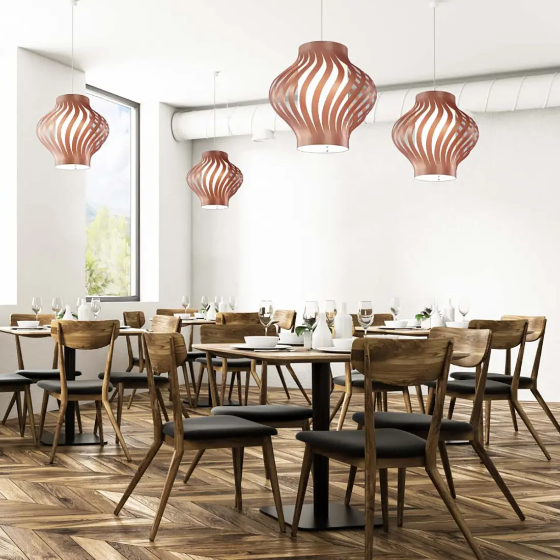 Linea Zero HELIOS Lámpara de araña H 39 S