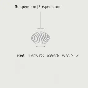 Lampadario Linea Zero HELIOS H 39 S