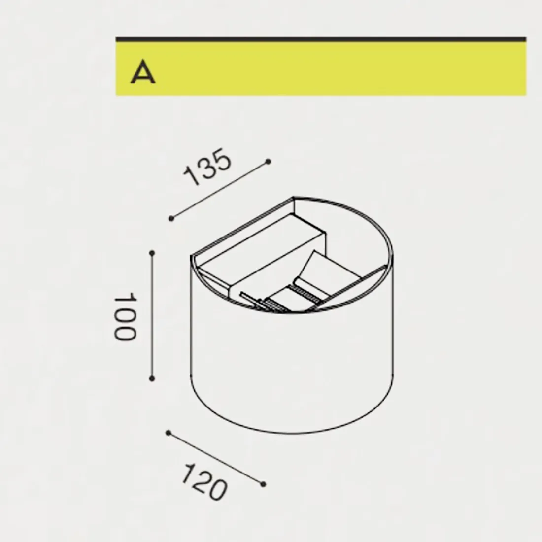 Aluminium Gea Led GES874N LED IP54 verstellbarer Lichtstrahl