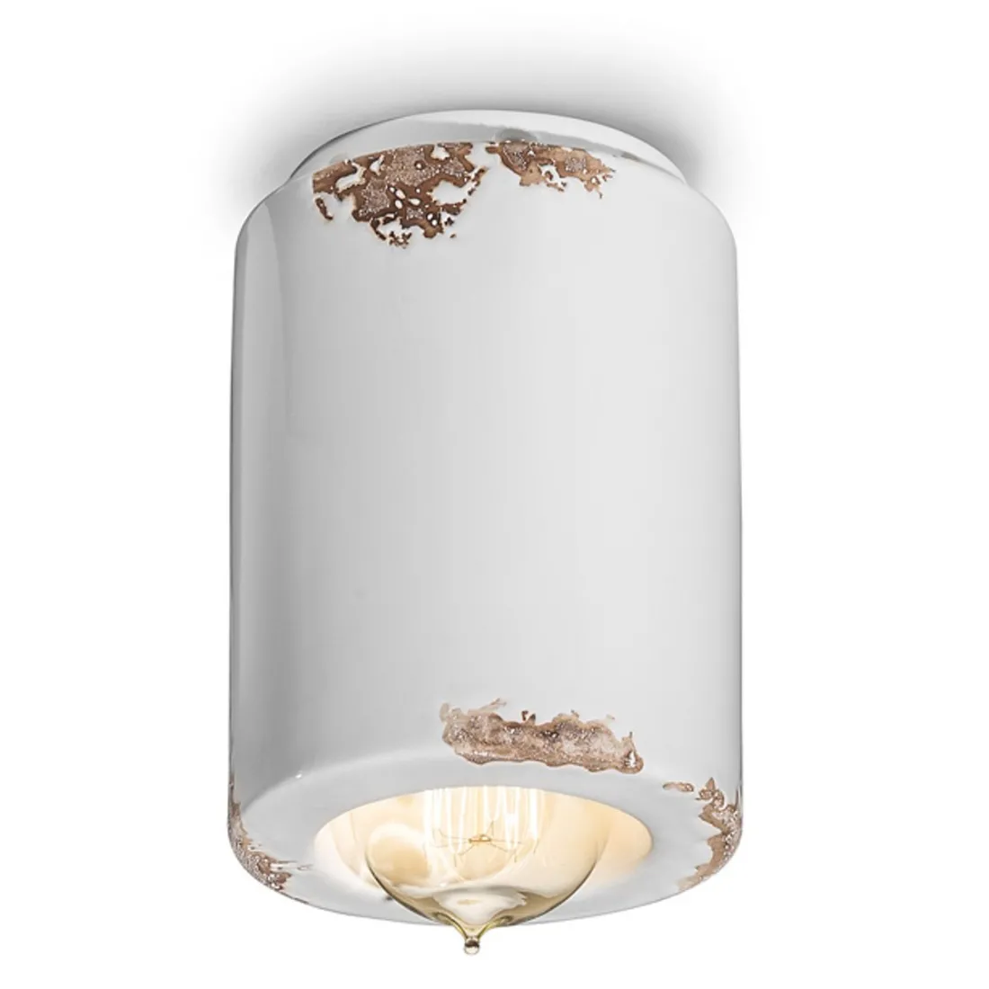 Rustikale Deckenleuchte Ferroluce Retrò VINTAGE C985