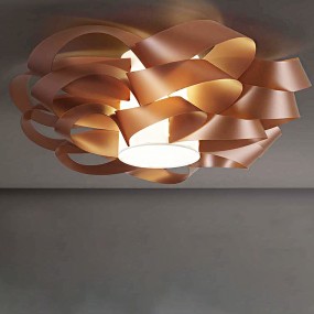 Plafoniera Linea zero CLOUD P75 moderna di design a led