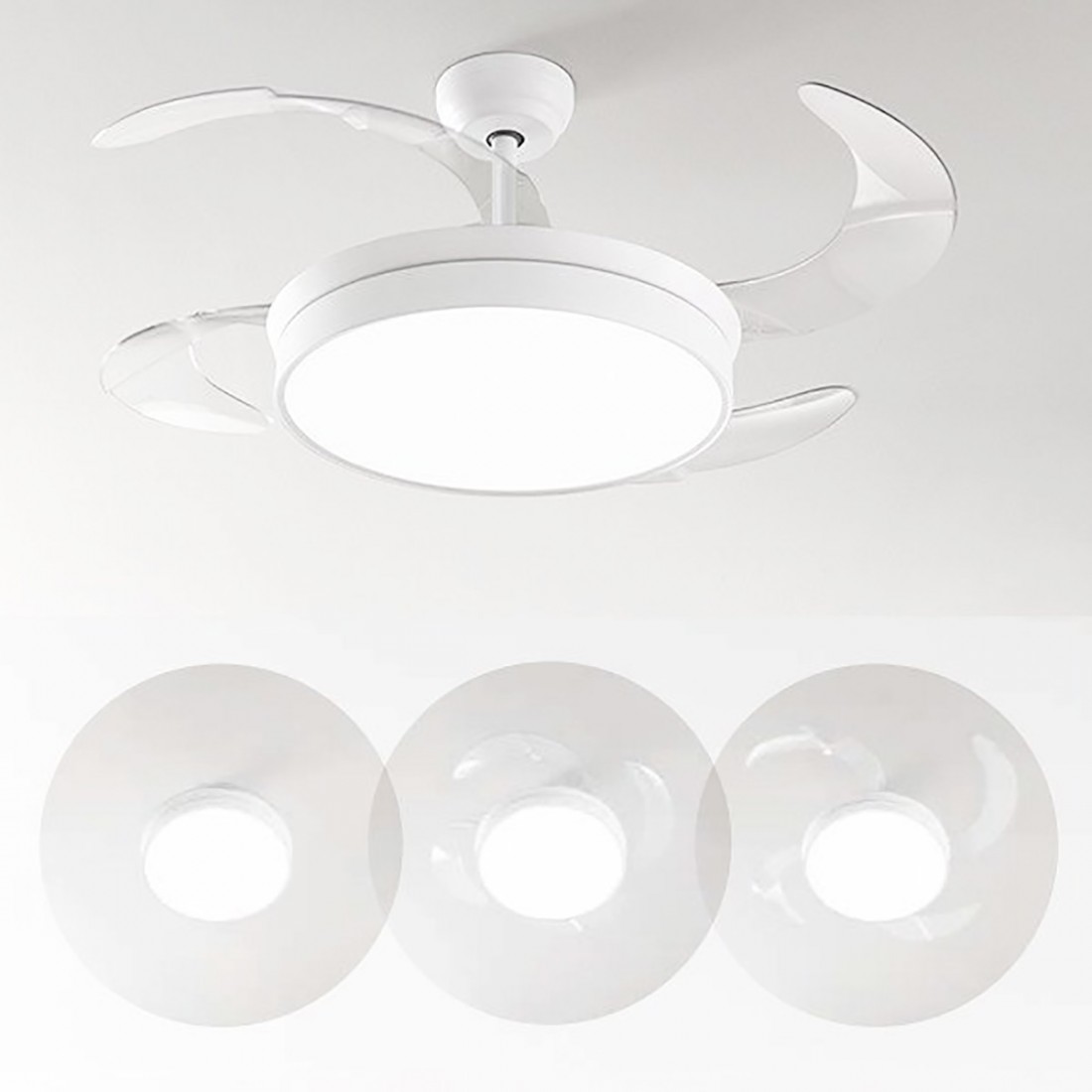 Perenz OPEN 7167 B CT LED-Deckenventilator