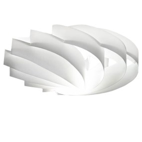 Plafón moderno Linea Zero FLAT P E27 LED polilux plafón blanco