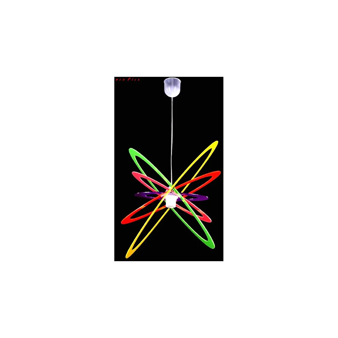 Sospensione BA-STELLA bambini plexiglass interno E27