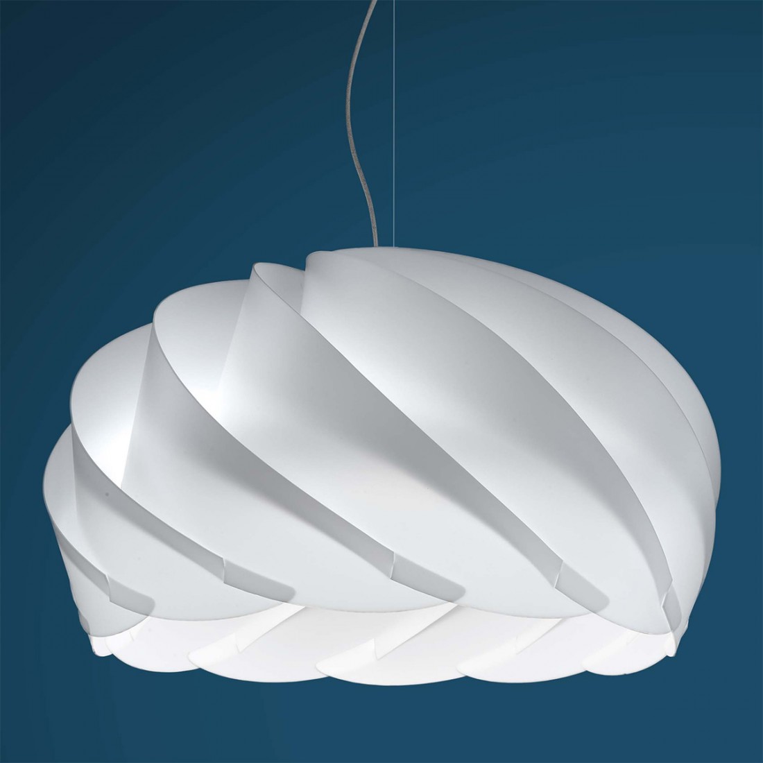 Lampadario Linea Zero HALF GLOBE S55