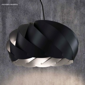 Lampadario Linea Zero HALF GLOBE S55