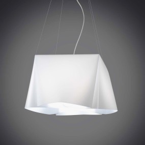 Lampadario Linea Zero WANDA S3 60 E27 LED polilux lampada soffitto moderno
