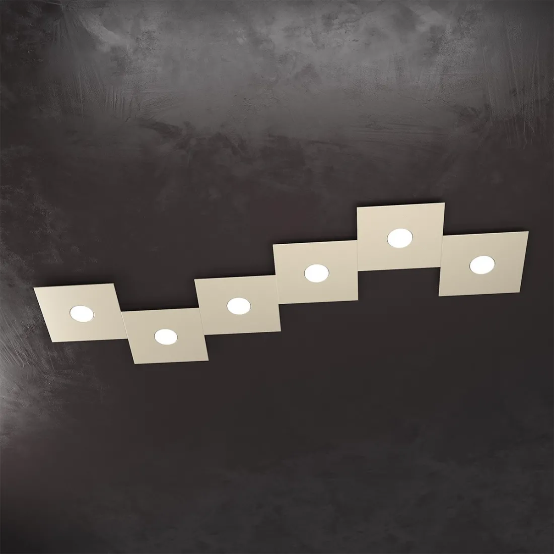 Top Light ECCENTRIC 1156 6L GX53 LED plafón moderno