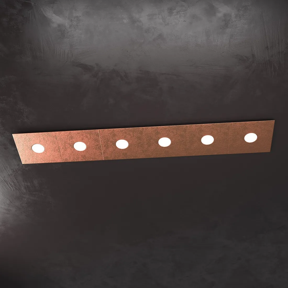 Top Light ECCENTRIC 1156 6L GX53 LED plafón moderno