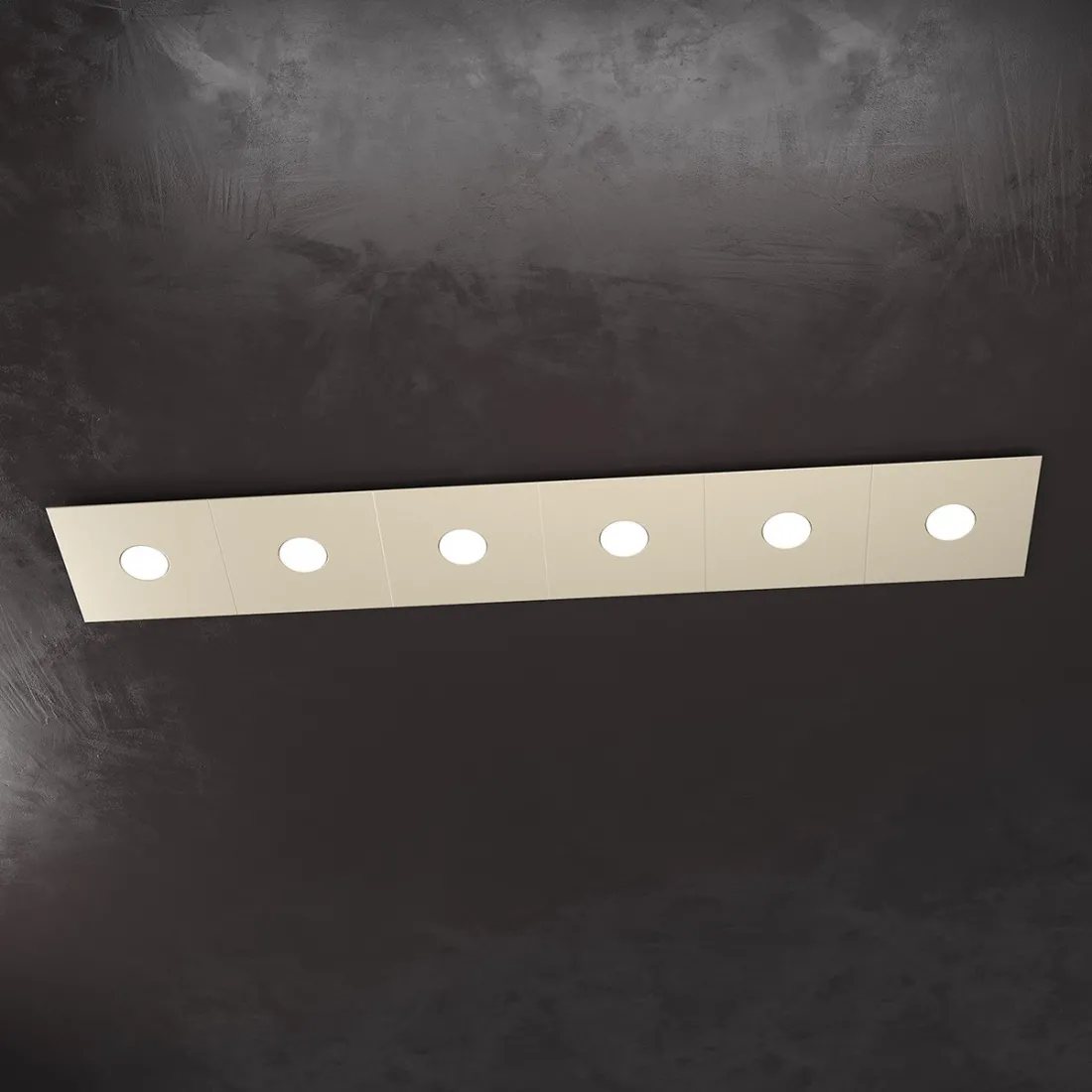 Top Light ECCENTRIC 1156 6L GX53 LED plafón moderno