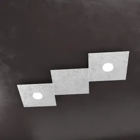 Wand, Decke, quadratisch, rechteckig, dekorativ, Metall.