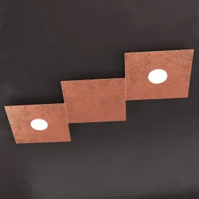 Wand, Decke, quadratisch, rechteckig, dekorativ, Metall.