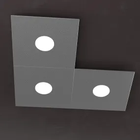 Top Light ECCENTRIC 1156 3L GX53 LED plafón moderno