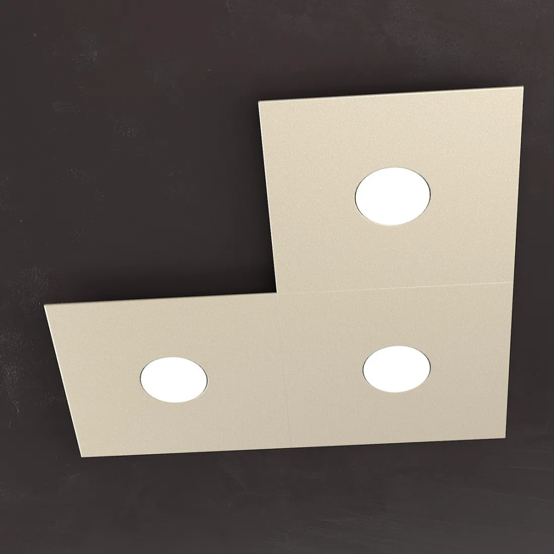 Top Light ECCENTRIC 1156 3L GX53 LED plafón moderno