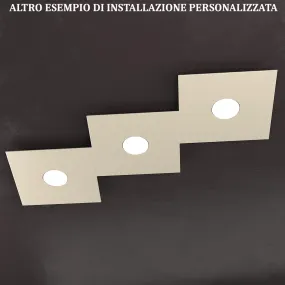 Top Light ECCENTRIC 1156 3L GX53 LED plafón moderno