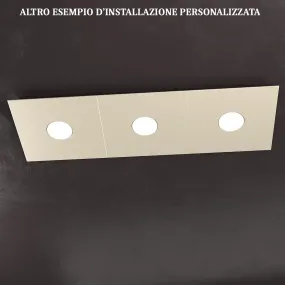 Top Light ECCENTRIC 1156 3L GX53 LED plafón moderno