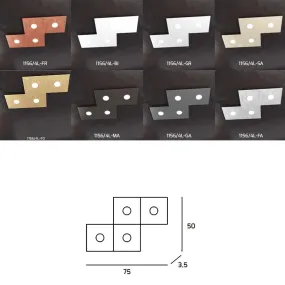 Top Light ECCENTRIC 1156 4L Deckenleuchte