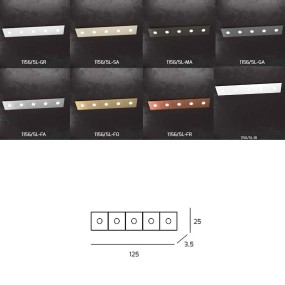 Wand, Decke, quadratisch, rechteckig, dekorativ, Metall.