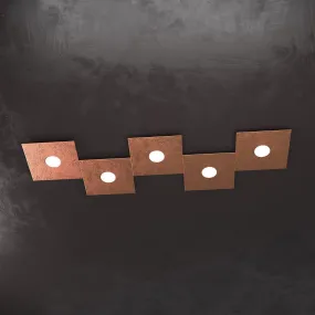 Pared, techo, cuadrada, rectangular, decorativa, metálica.