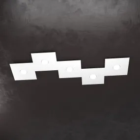 Mur, plafond, carré, rectangulaire, décoratif, métal.